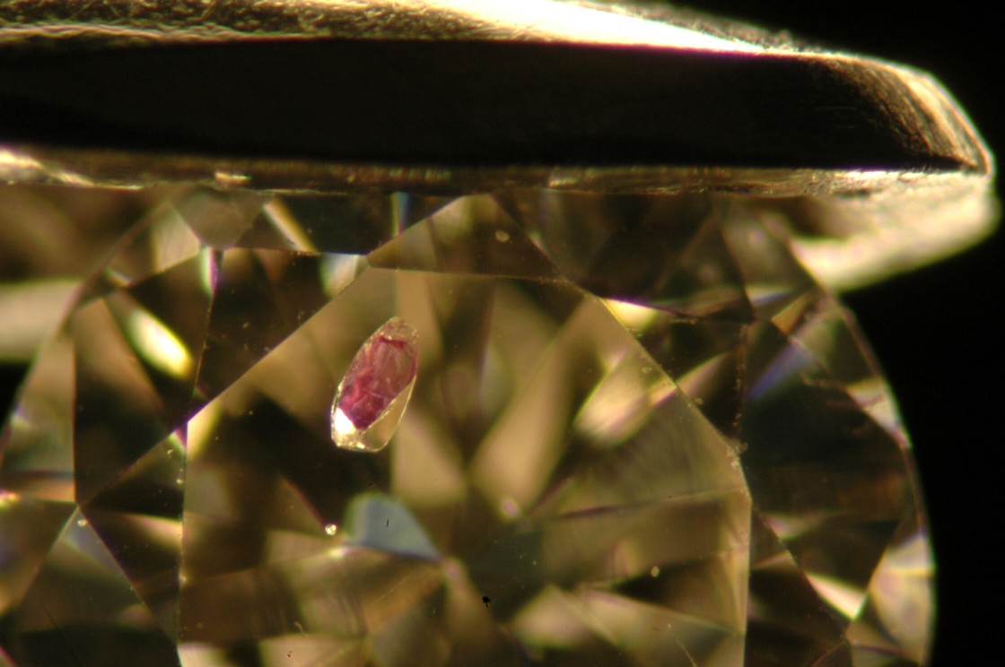 Garnet in Diamond
