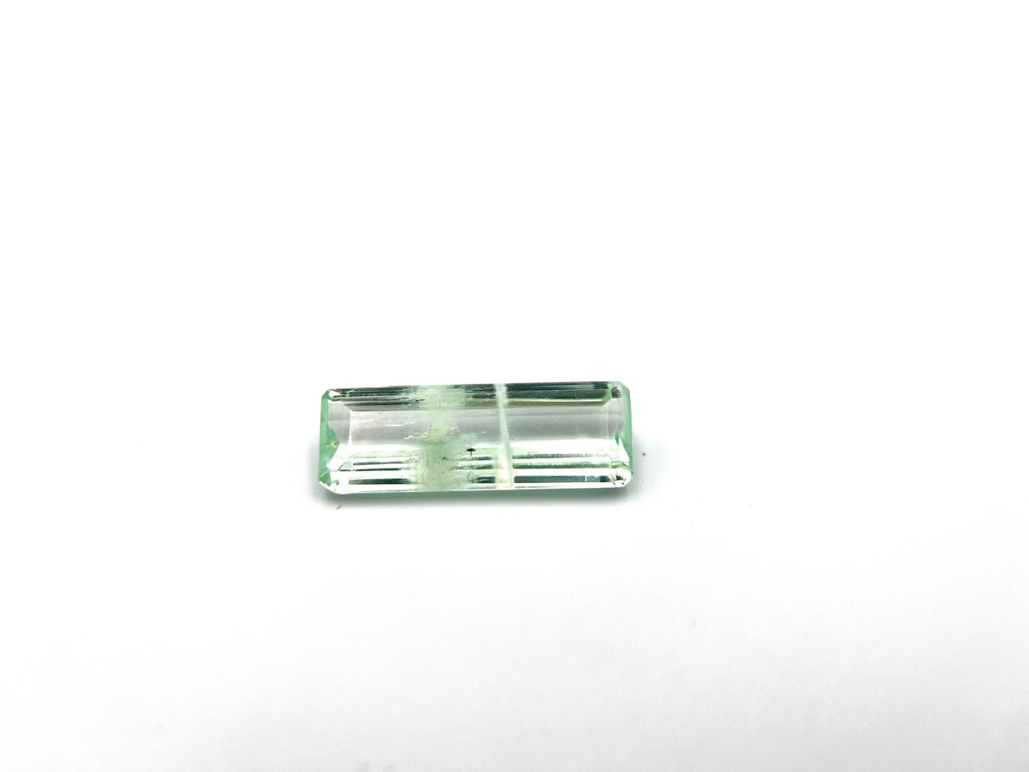 Emerald Cut hiddenite